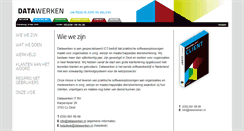 Desktop Screenshot of datawerken.nl